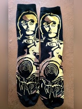 LFL Star Wars Socks Featuring C3PO